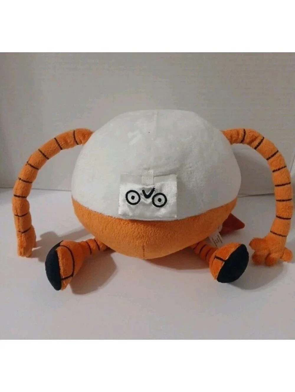 Dog Man’s 80-HD Doll Orange and White Robot Soft Plush Toy By Merry Makers